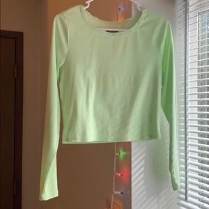 Pastel Green Long Sleeve